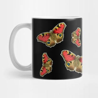 Colorful Butterfly , Cute Light Butterflies Gift Idea Mug